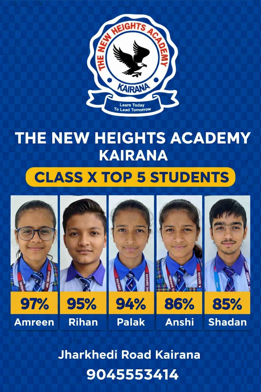 Trophy presentation ceremony