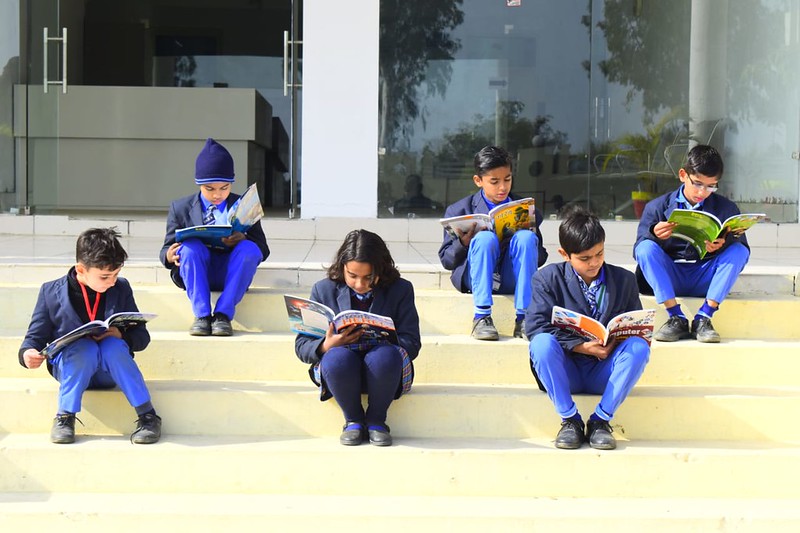 Students at New Heights Academy